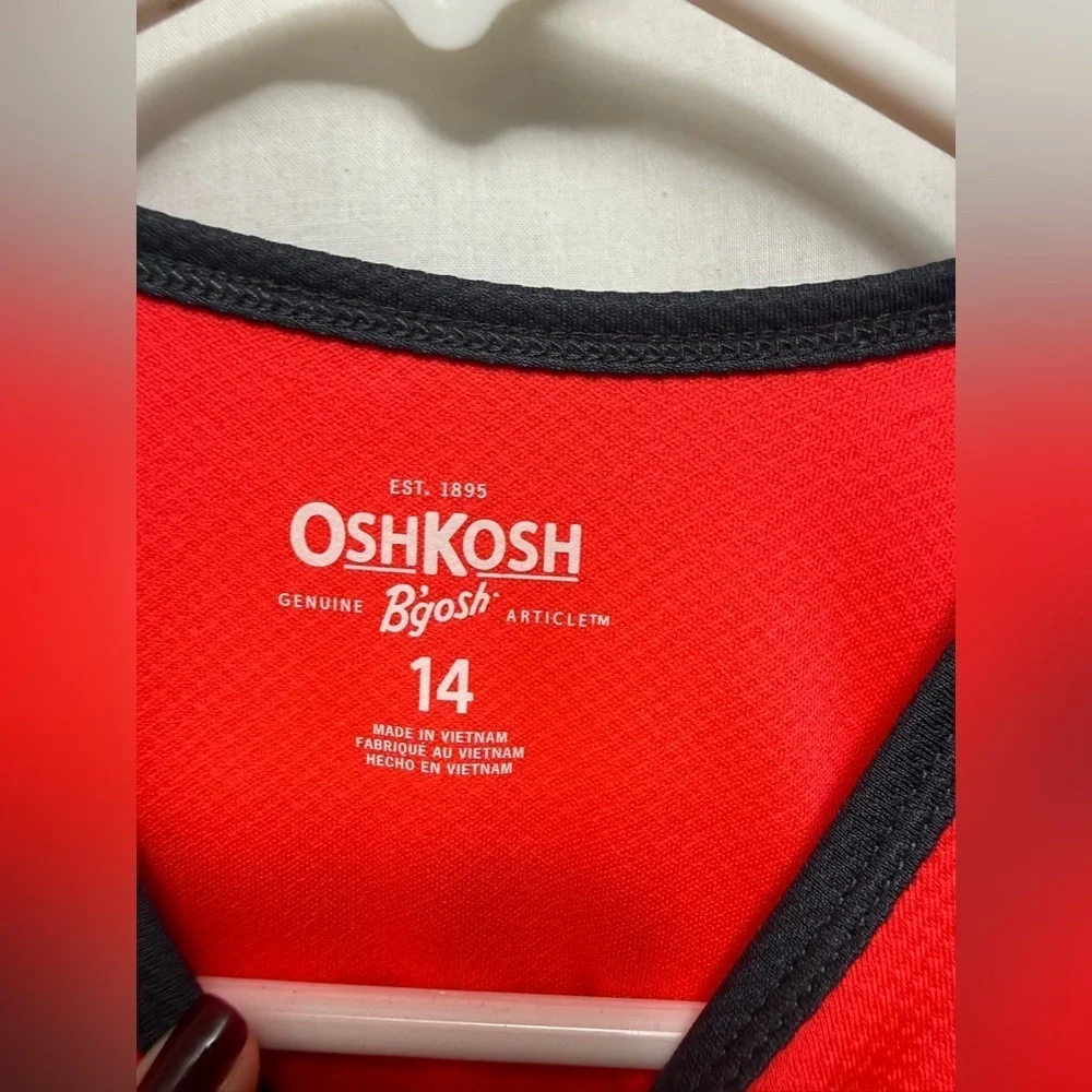 OshKosh B'gosh Bold Red Game Changer Tank Top  0140